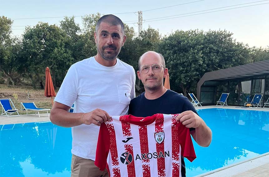 Tore Carta con DS Federico Argiolas