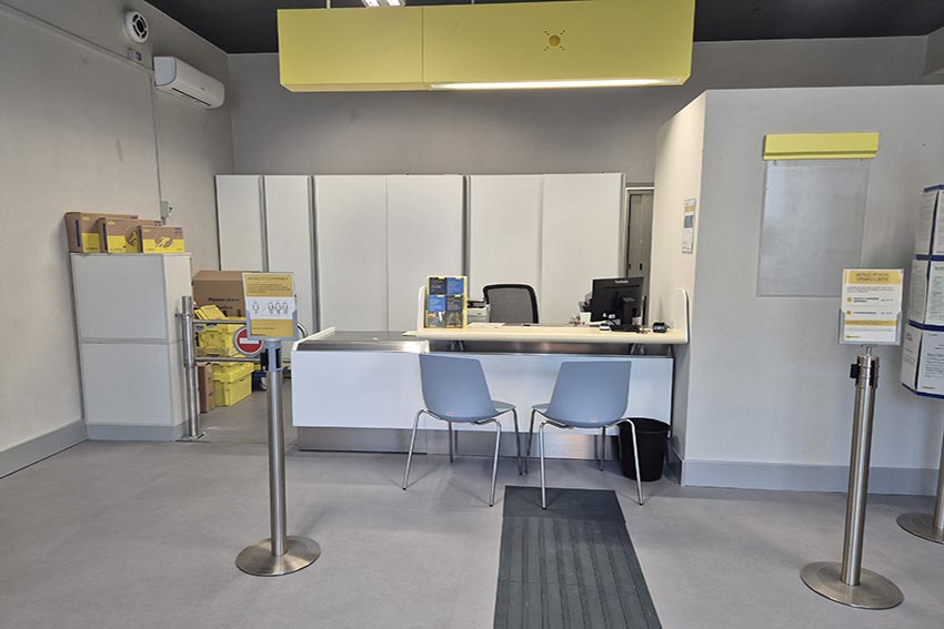 Ufficio postale Bonnanaro lavori Polis