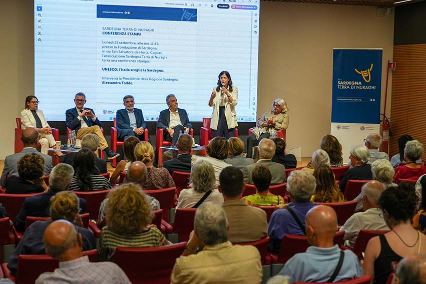 Unesco presentazione progetto Sardegna Terra dei Nuraghi