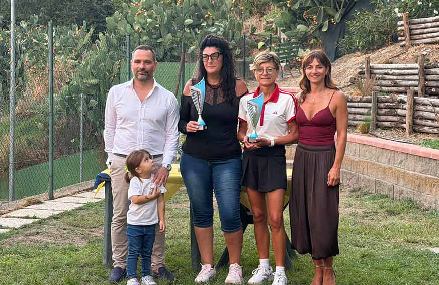 Ozieri. A Niccolò Dessì e Alessandra Pezzulla il decimo Memorial di tennis Ivan Satta 4 tennis club Ozieri memorial Satta