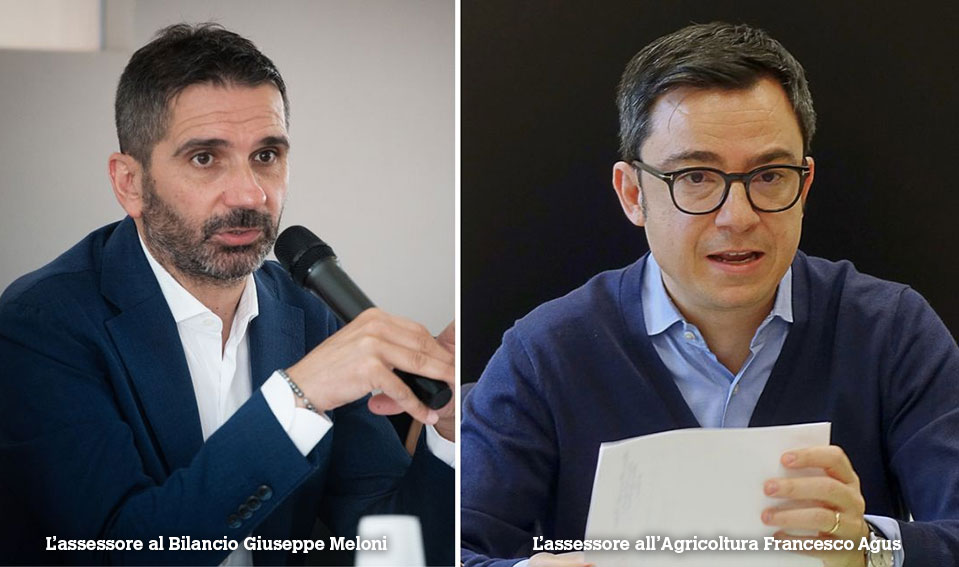 Assessori Meloni e Agus