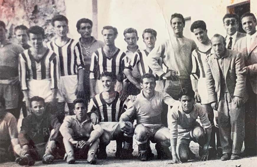 Berchidda Calcio anni 50