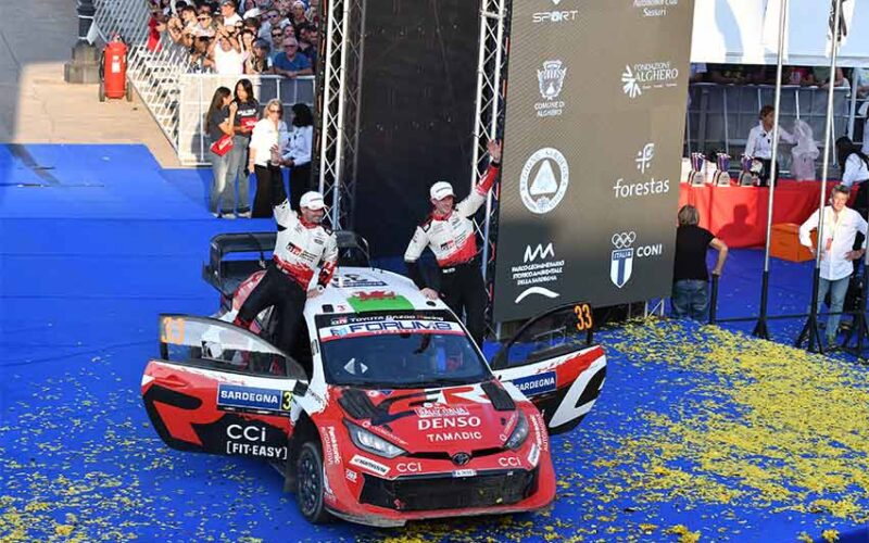 Evans Rally Italia Sardegna