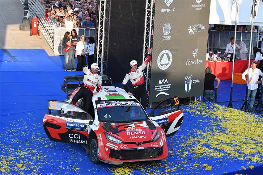 Evans Rally Italia Sardegna