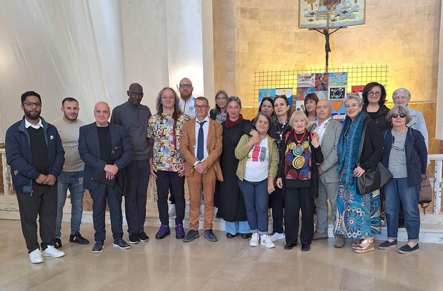 Inaugurazione mostra a Mamone