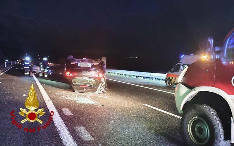 Incidente ss131 bivio Florinas