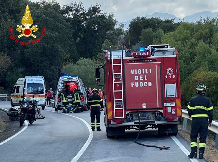 Incidente vecchia Statale 125