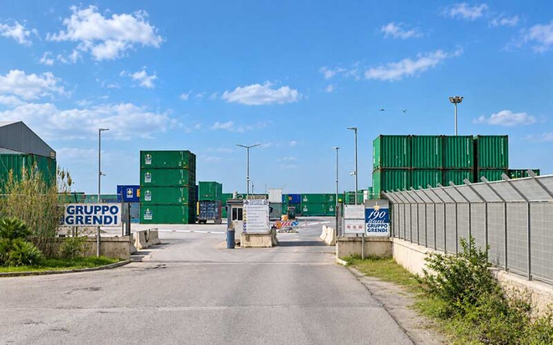 Ingresso del terminal Gruppo Grendi