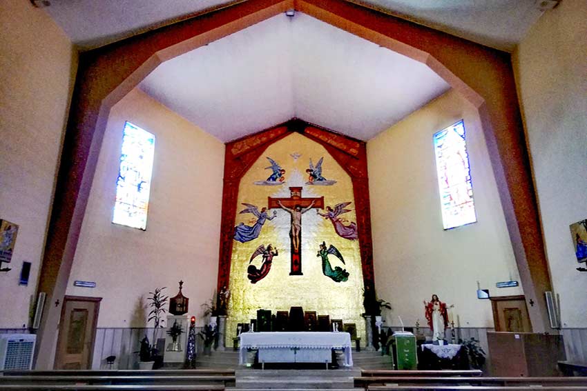 Interno chiesa San Gavino Illorai