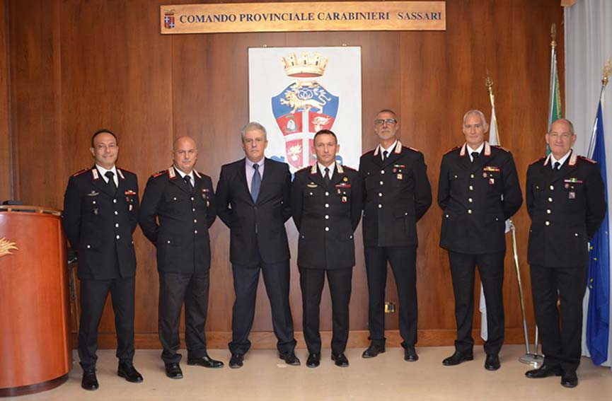 Nuovi gradi sottufficiali Carabinieri Sassari