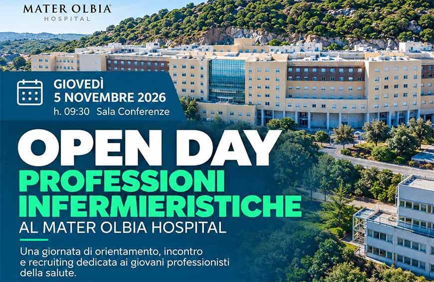 Open Day professioni infermieristiche Mater Olbia