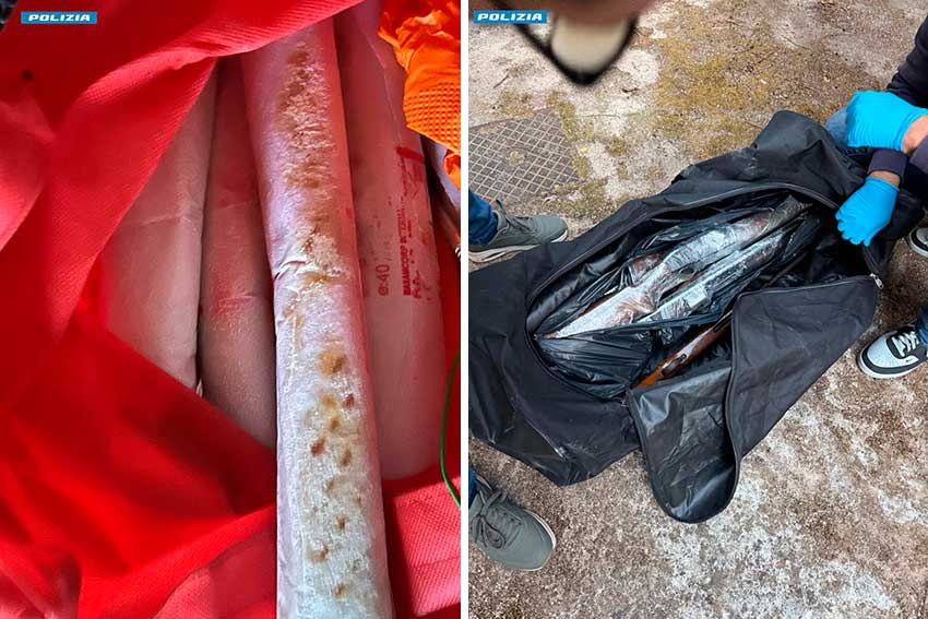 Sequestro armi e dinamite Nuoro Orgosolo